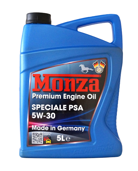 Моторное масло Monza Speciale PSA 5W30, 5л